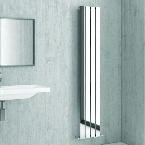Termoarredo radiatore bagno 180x30cm con elementi piatti modello Kam-370 kamalu