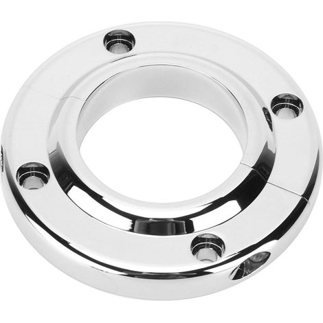 2PCS support de colonne de direction au sol poli rond de rechange pour moteur GM SBC BBC 350 2 pouces (1/5)