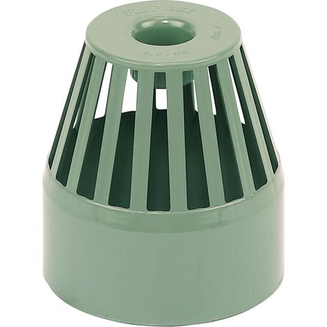FloPlast Grey Soil Vent Terminal - Durable Plumbing Solution (1/2)
