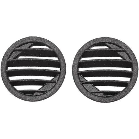 Grilles d'aération latérales gauche et droite pour tableau de bord, en ABS noir, pour Mercedes-Benz X204 GLK (2009-2015) - CA-Yvan (1/5)