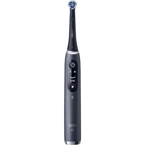 Cepillo de dientes eléctrico conectado - ORAL-B -iO 9 Edición XMAS - Negro - Movimiento oscilante-rotativo (1/5)