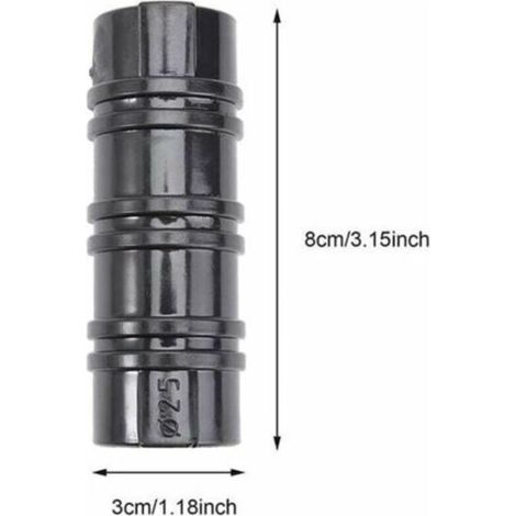 Pinces pour serres, tubes, bâches plastiques, bâtiments, jardin et plantes – Fixateurs polyvalents pour tunnels agricoles, couvertures horticoles et filets – Diamètre 25 mm