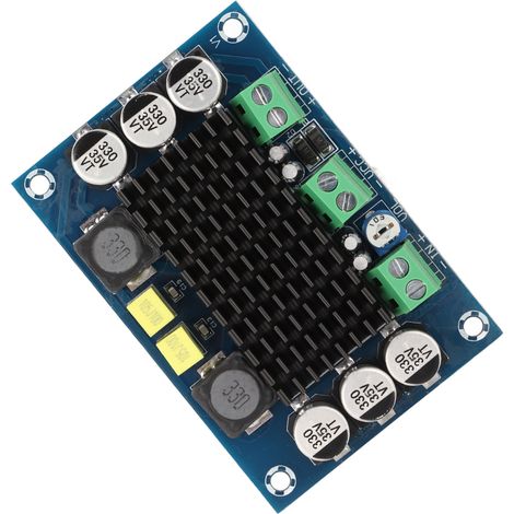 Amplificateur Audio Mono 100W, Module Ampli 1 Canal Haute Puissance pour Enceintes DIY, Alimentation 12‑26V DC (1/5)