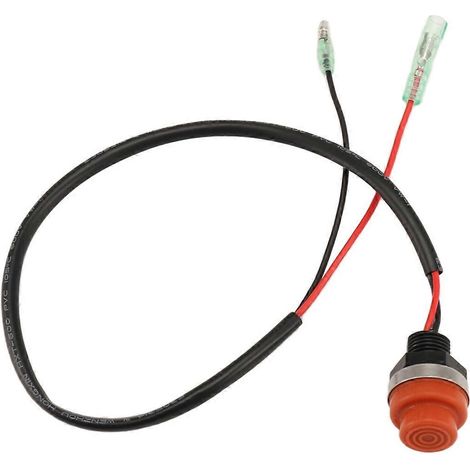 Interruptor de arranque/parada universal para motores fueraborda de barcos, sin llave, pulsador, aplicable a todos los modelos S (1/5)