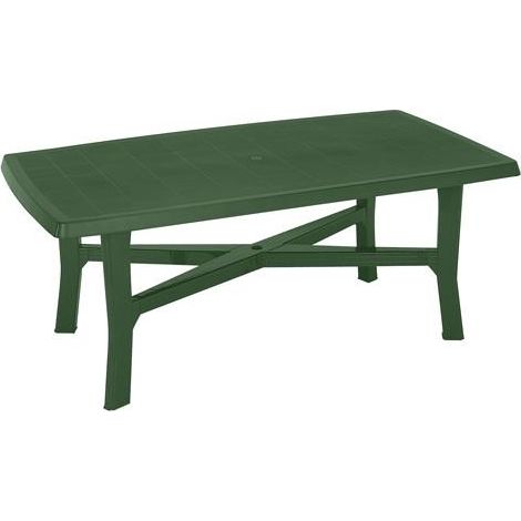 IPAE mesa resina verde 180x100 cm. , Mesas resina verde. - Medida: 180x100x72 cm.- Color verde.- Ideal para jardin, playa, terraza, patio, balcon, etc.