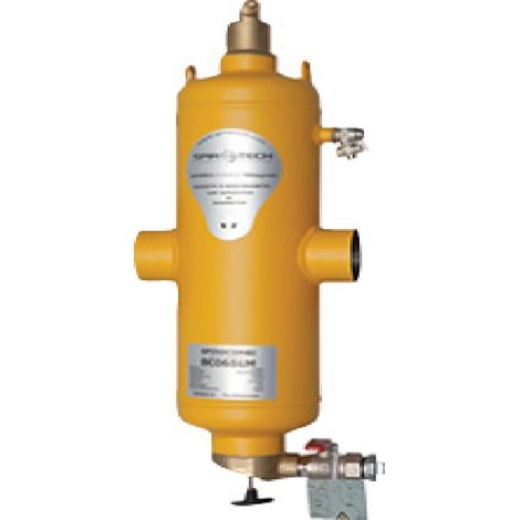 SpiroCombi DN 65 PN16 Schweißstutzen Luft u. Schlammabscheider Stahl Magnet - 7738335507 von Buderus