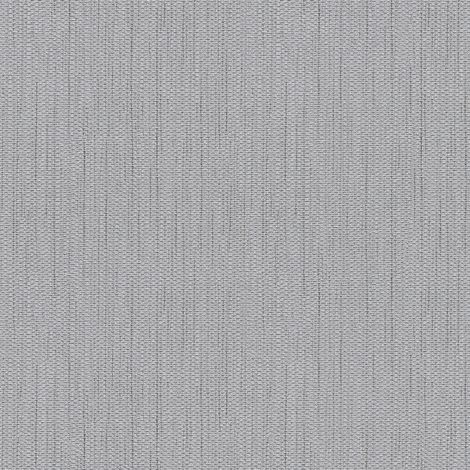 Papier peint uni gris idéal salon | Papier peint effet métallique gris pour bureau | Tapisserie satinée grise moderne & élégante - 10,05 x 0,53 m (1/5)