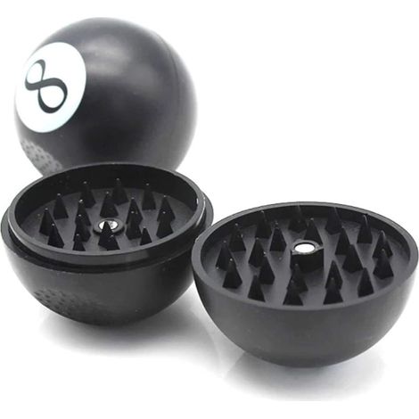 Grinder Ø 56 mm, 2 layers, with magnet, ideal as a kitchen spice mill for home and on the go