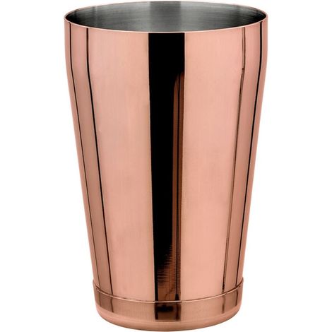 Cocktail Shaker TIN TIN Speed - (18oz): Edelstahl 304 in Kupfer-Optik - Für professionelle Cocktails & stilvolles Barkeeping