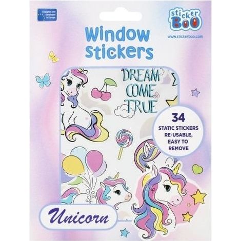 Adesivi per finestre BOO Unicorno