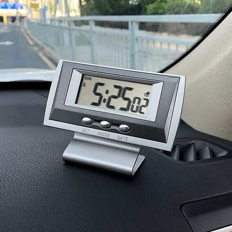 voiture Lectronique Horloge De Bureau Mini Horloge Lectronique Petit Rveil Chronomtre Examen Sport Horloge, Voitures Tableau De Bord Intrieur Affi