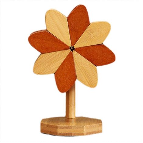 Isoliertes Platzset in Windmühlenform, Wärmeschutz für die Küche, wiederverwendbarer Untersetzer, hitzebeständig, dekorativ, langlebig, leicht zu reinigen, 1 Stück, originelles Design. (1/5)