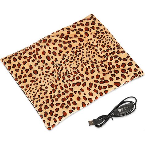 Coussin chauffant USB pour chiens et chats. Couverture thermique lavable et pliable. (1/5)