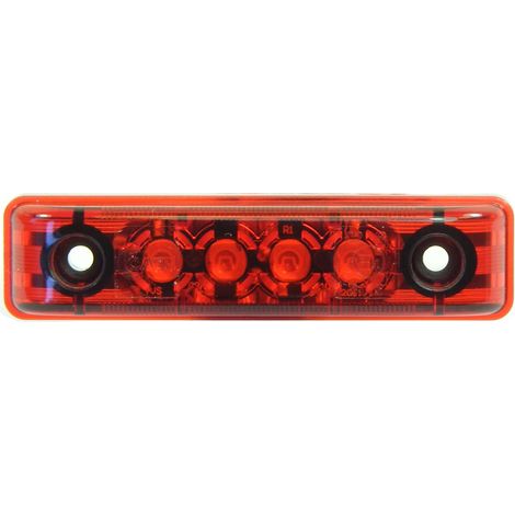 Balise à LED Fixe à LED Rouge RS PRO, 12 V c.c. ( Prix pour 1 )