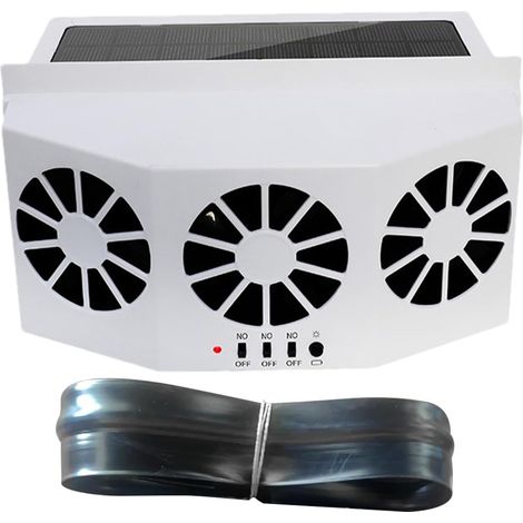 Ventilateur de fenêtre voiture – d'extraction solaire (1/5)