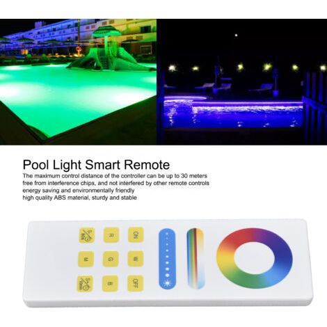 Unterwasser-Poolleuchte mit störungsfreier 2,4-GHz-Fernbedienung und intelligenter App-Steuerung (1/5)
