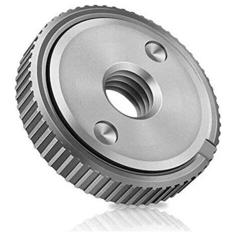 Ulisem Quick Release Nut Compatible with All 14 Thread Angle Grinders, Angle Grinder Accessories, Wood Cutting Disc (1) (1/4)