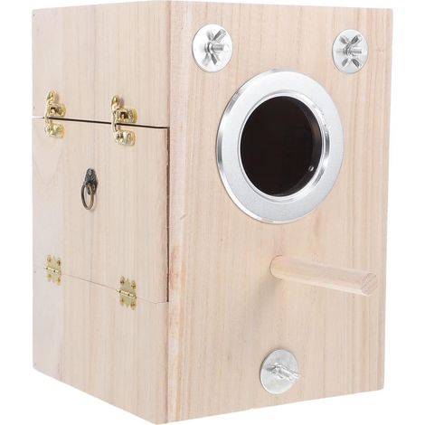 Piece Bird Nest Breeding Box for Incubation and Birds, Large Model, Natural Material, Perfect for Play (1/5)