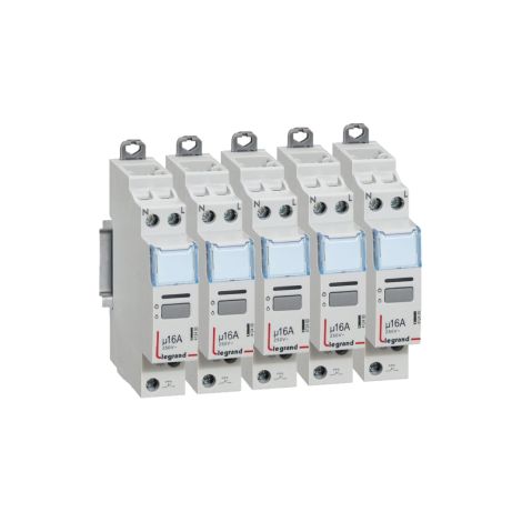 Legrand - LOT - Tu00e9lu00e9rupteur CX3 silencieux unipolaire 16A - 230V - 412400x5 (1/3)