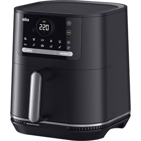 Braun Friggitrice Ad Aria Multifry 5 HF5034 6L 1700W 8 Programmi Nero Opaco (1/5)