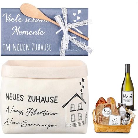 Corbeille à Pain Torchon Cuillère en Bois Autocollant Pain Sel Vin pour Maison Appartement Blanc (1/5)