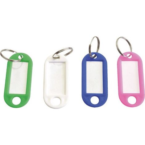 Porte Etiquettes Plastique Couleur Assortis X6 - Dofin