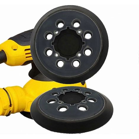 Bande Velcro 8 trous de 12,7 cm (5 pouces) pour le ponçage, paquet de 2 pour certains outils électriques (1/5)