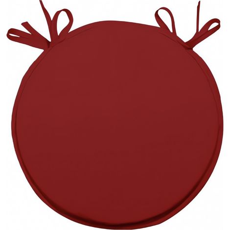 Dessus de chaise bistrot 40 cm ALIX rouge, par Soleil d'ocre
