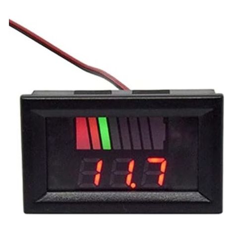 Batterieladestandsanzeige Kapazitätstester Universal 12V-60V (rot) Rot 12V-60V - (1/5)