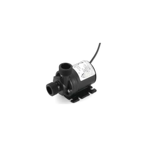 Bomba de agua sumergible sin escobillas de 12 V y 800 l/h, 5 m de longitud, para la circulación de agua en piscinas, fuentes, acuarios solares y estanques - Crezuo