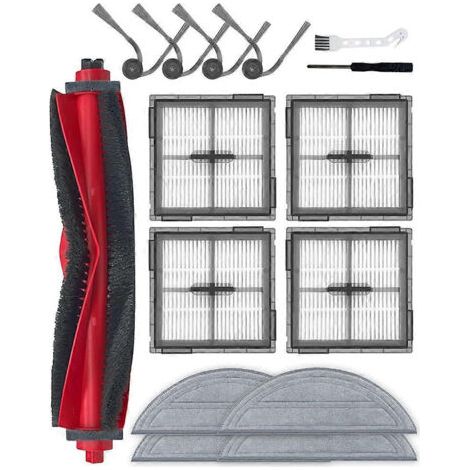 Ensemble de 15 accessoires pour aspirateur robot Roborock Q10 S5/Q10 S5+, pièces de rechange (1/5)