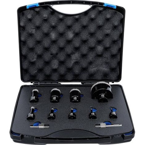 Jeu de Trépans à Diamants 5-68 mm - Coupe Précise et Durable, Pro, 11 pcs - D-Work (1/5)