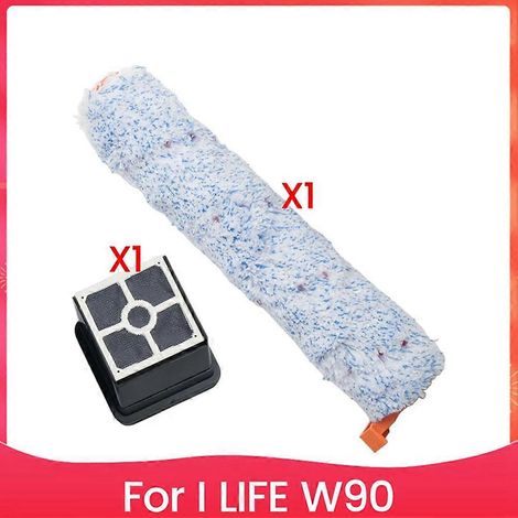 Brosse rouleau principale Filtres pour I LIFE W90 Nettoyage à sec sans fil Lavage intelligent Aspirateur Sans fil Pièces pour aspirateur détachées (1/5)
