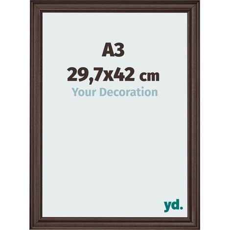 yd. - Cadre photo A3 29.7x42 - Chene Fonce - MDF - Lazio (1/5)