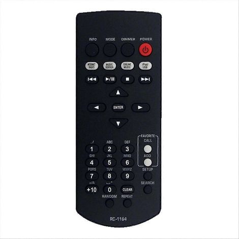 Ersatzfernbedienung RC-1164 für AV-Receiver-System DNPF109 CD-Player-Fernbedienung (1/5)