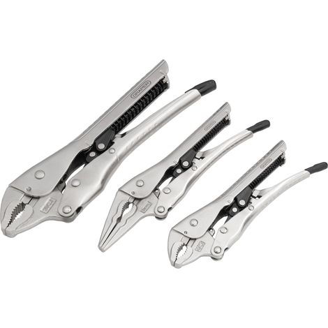 Draper 07103 Auto Locking Pliers Set (3 Piece)