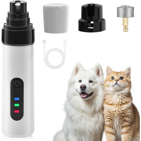 Coupe-ongles électrique pour chiens et chats, pour un entretien progressif des griffes à domicile.-AquaForge (1/5)