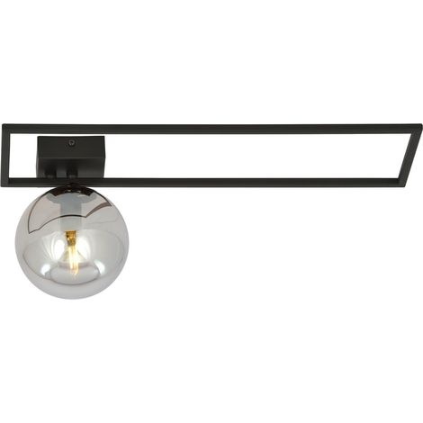 Plafonnier Emibig Imago métal noir graphite 1xE14 (1/5)