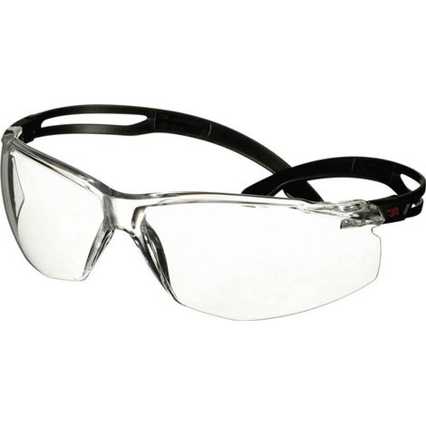 Occhiali di sicurezza SecureFit ™ 500 in 166.En171 Black Branches.Verre trasparente PC 3m