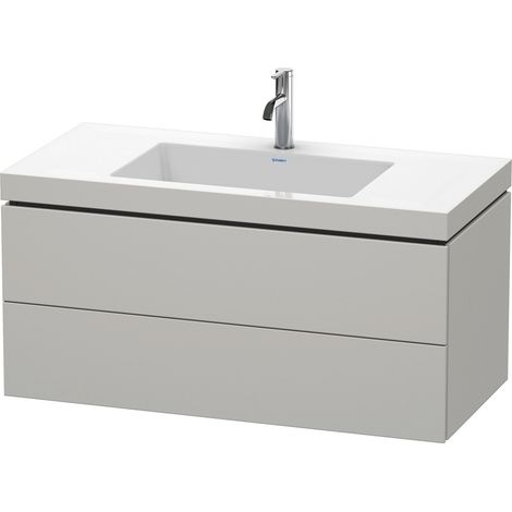 Duravit L-Cube conjunto encastrado a pared, 2 cajones, sin