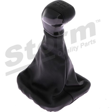 Pommeau noir avec soufflet compatible Citroën C4 II 5 portes (1/4)