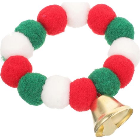 Plüsch-Haustierhalsband-Weihnachtsset, 4-teilig (1/5)