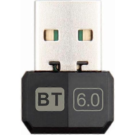 Adaptateur USB Bluetooth 6.0 pour PC (émetteur-récepteur Bluetooth LMP14) compatible avec clavier, souris et casque audio d'ordinateur portable ou de bureau. (1/5)