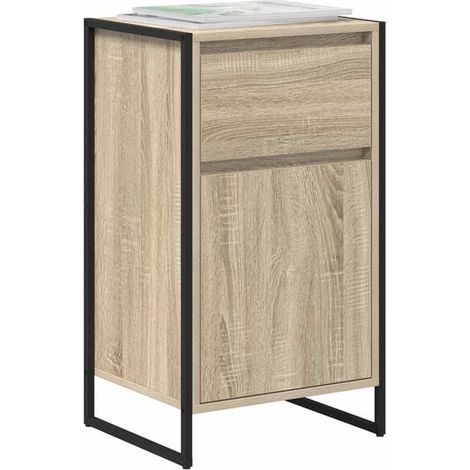 Buffet de Cuisine en Bois d'Ingénierie, Meuble Rangement Moderne 43 x 36 x 75,5 cm pour Salle à Manger et Salon (1/5)