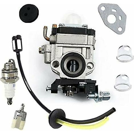 Carburateur pour Kawasaki Th23 Th26 Th34 23cc 25cc 26cc Kit de bougies d'allumage de G (1/5)