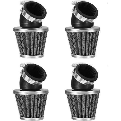 royaluxe - 4PCS Moto ATV ATV Cyclomoteur Accessoires 110-250CC Filtre à air Filtre, 38mm (1/4)