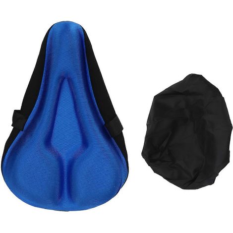 Ergonomisches, atmungsaktives, rutschfestes, dickes und weiches Silikon-Sattelkissen für Rennräder, Mountainbikes und Sporträder (1/5)