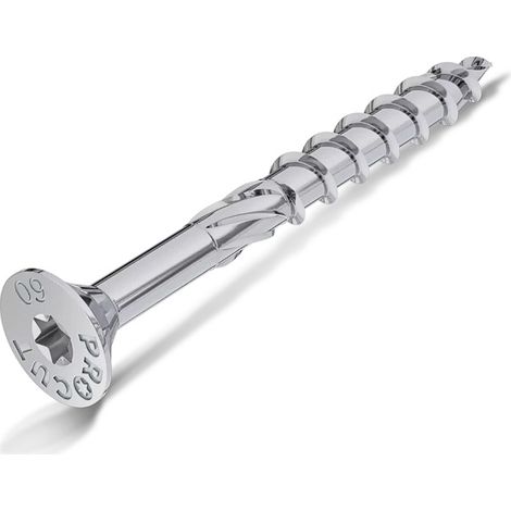 Vis à bois Rawlplug R-PTX-80080-50 T40 8x80 mm 50 unités