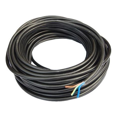Cable H07 Rn-F 4G1,5 T - Câble Électrique Souple Sans Halogène - Pour Installation Fixe Ou Mobile - Vendu Au Mètre