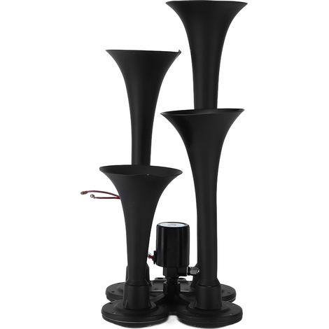 135 dB Drucklufthupe für Auto, Zug, Boot, LKW, Motorrad, 12 V Gleichstrom (1/5)